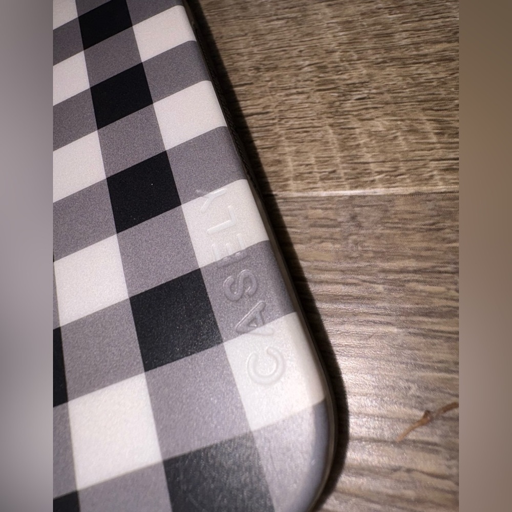 CASELY Back Checkered IPhone 13 Pro Max Case - Picture 2 of 5